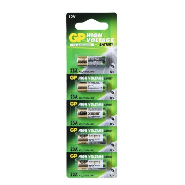 GP 23A 12V High Voltage Alkaline Battery – Reliable Power for Remotes, Doorbells & Gadgets