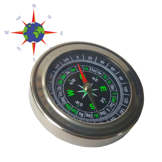 emergency compass sri lanka, outdoor survival tool, hiking compass, aluminum compass tool, camping navigation gear, portable compass for trekking, mini travel compass, wilderness survival kit, lightweight compass tool, navigation tool sri lanka

