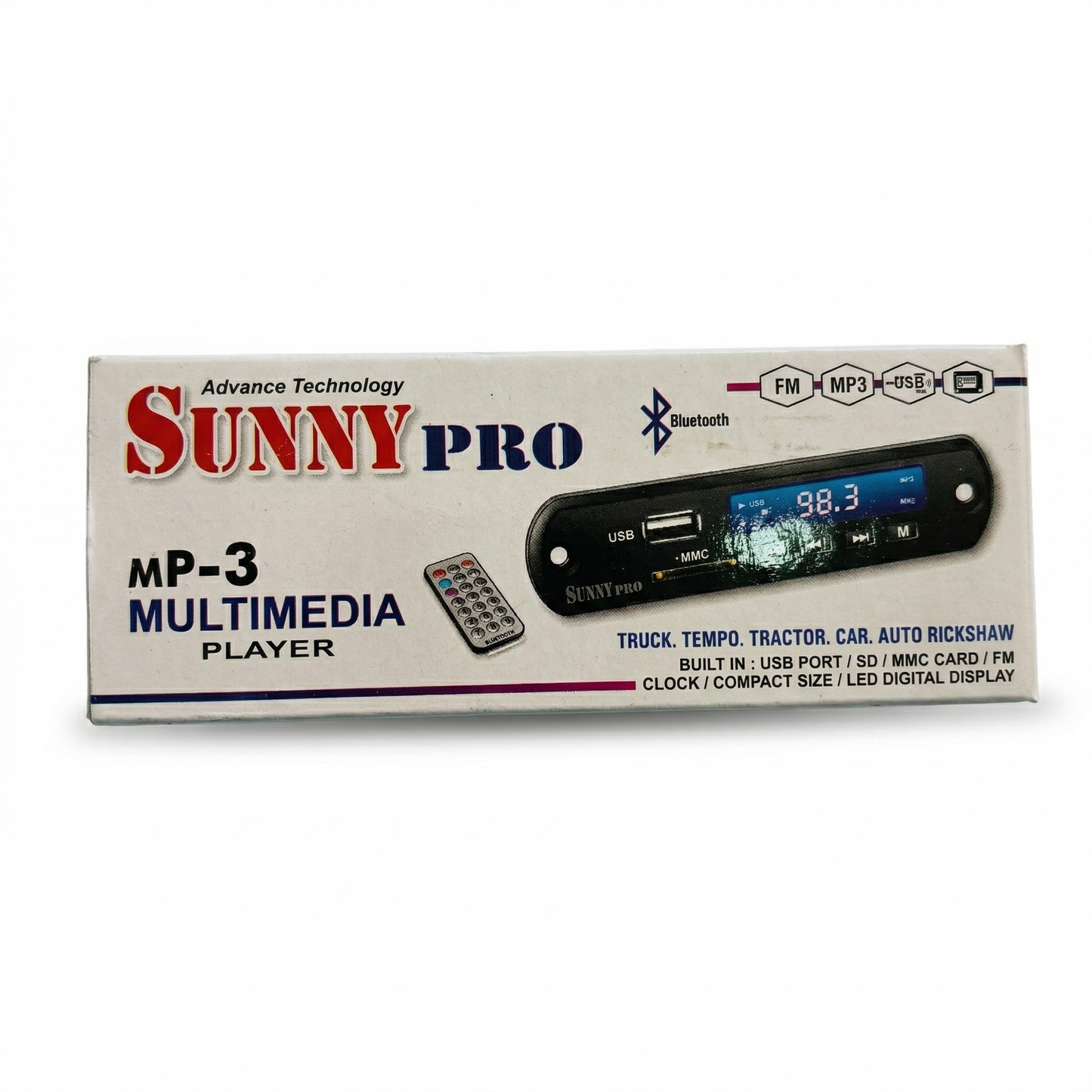 SunnyPro USB Kit Bluetooth KIT MP3 Decoding Board Module w/ SD Card Slot / USB / FM / Remote Decoding Board Module M011