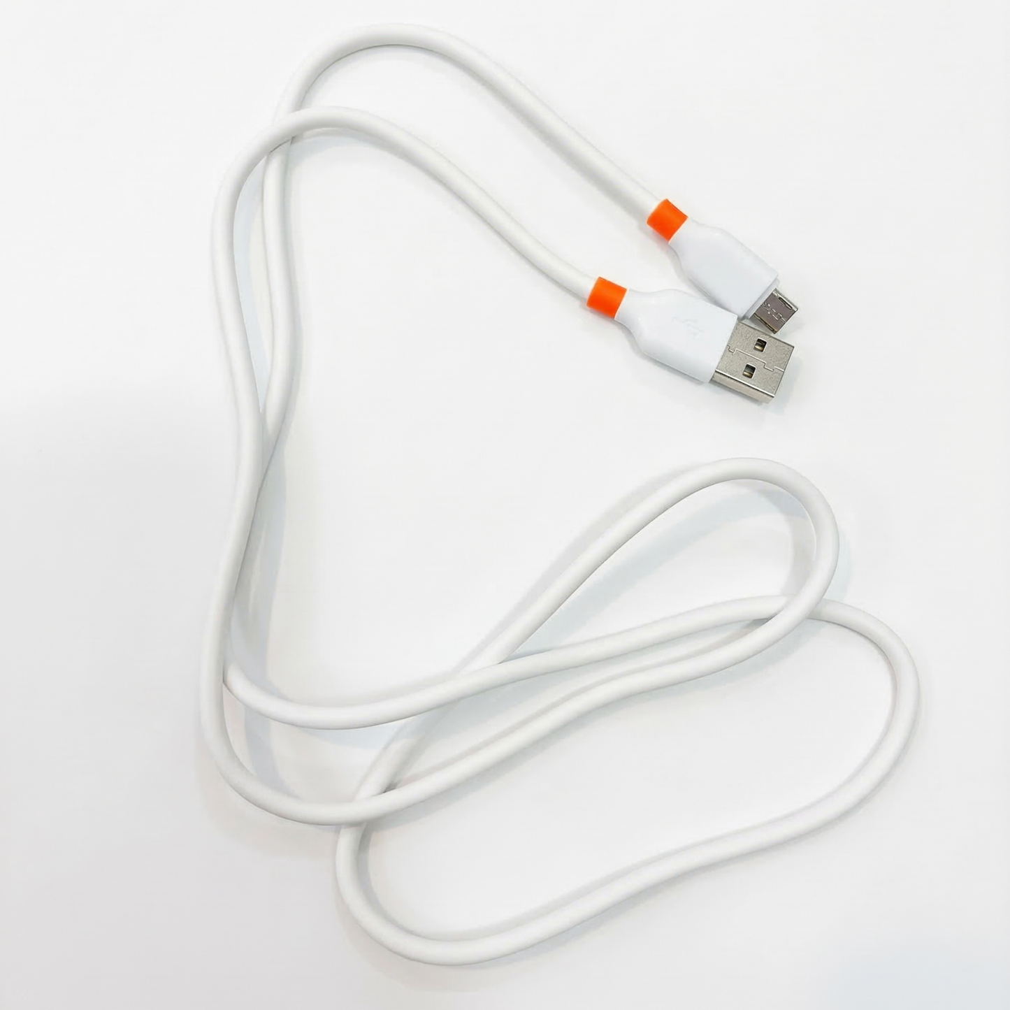 Original Moxom Silicone Micro Cable 1m Length 3A Data Sync & Quick Charge Compatible Samsung Xiaomi Vivo Oppo HTC android Micro Chargin Data Cable