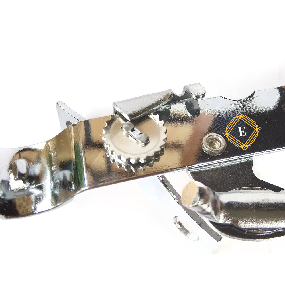 Manual Can Opener Stainless Steel Side Cut Craft Beer Bottle Opener – Safe Grip Kitchen Tool