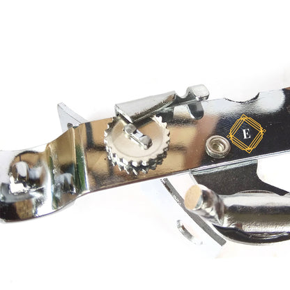 Manual Can Opener Stainless Steel Side Cut Craft Beer Bottle Opener – Safe Grip Kitchen Tool