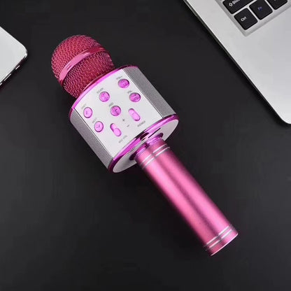 Wireless Bluetooth Karaoke Microphone – Handheld Mic with Speaker & Recording Function for Singing & Parties