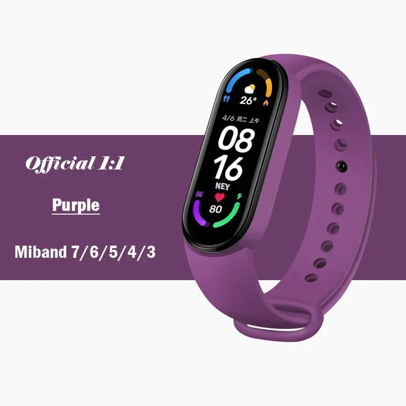MI Band 6 Strap Strap For Xiaomi Mi Band 3 4 5 6 Bracelet Sport Watch Wristband Miband5 miband6 Correa Mi band 5 6 Band Strap
