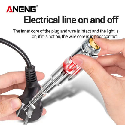 Electric Test Pen Screwdriver 70 to 250V Intelligent Voltage Detector Circuit Tester Tool