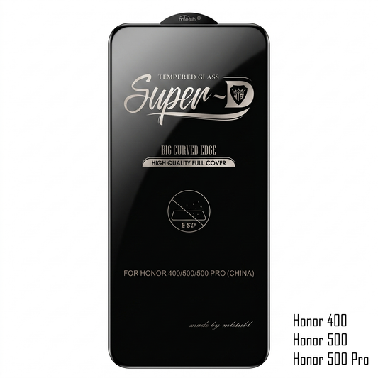 Honor 400 tempered Glass Figerprint Support Glass Super D Glass Mietubl Super-D Antistatic 0.4mm High Aluminum Glass Screen Protector for Honor 400 500 Pro Super D Tempered Glass