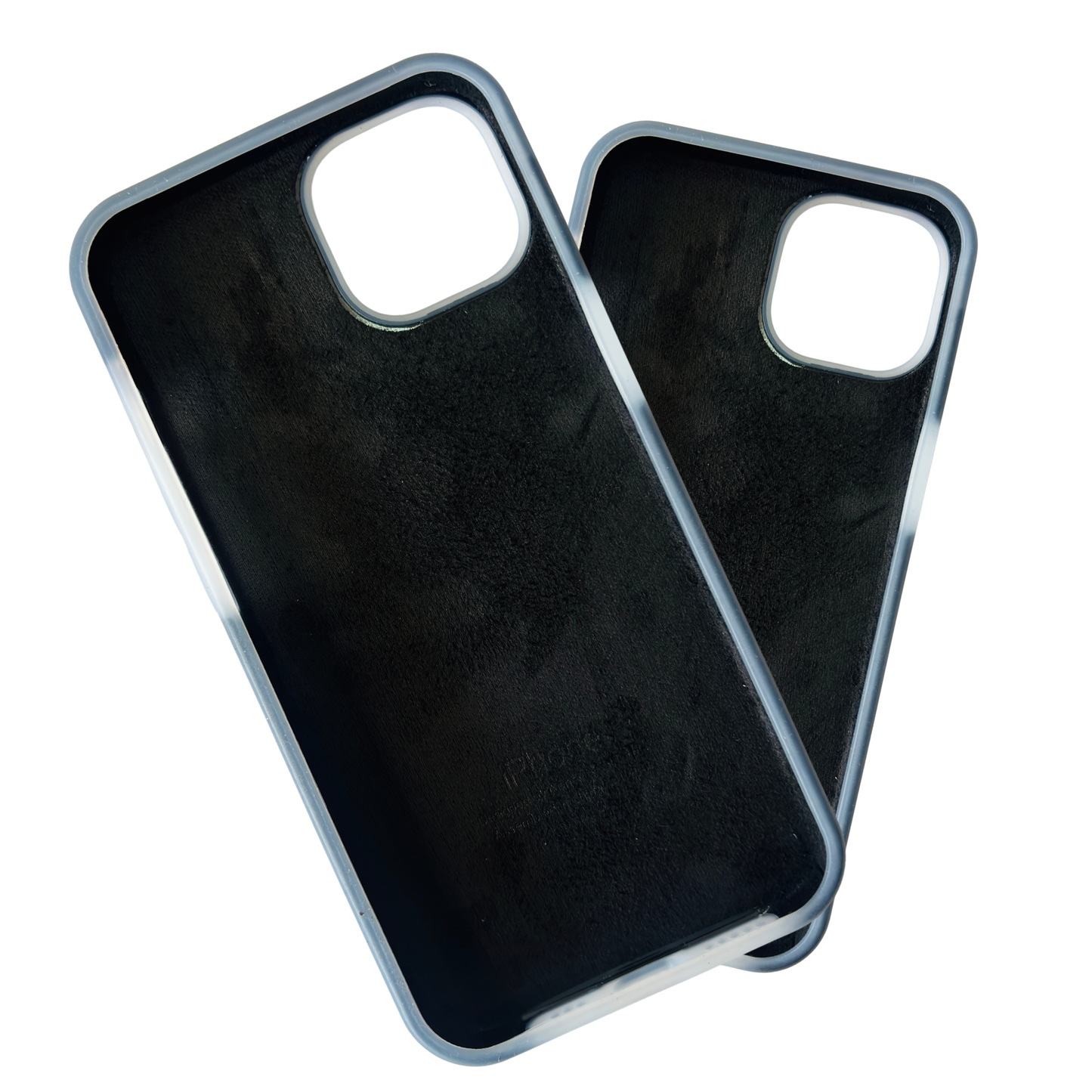 Iphone 13/14 Jelly Silicone Back Cover for Iphone 13 14 with Velvet Back Cover