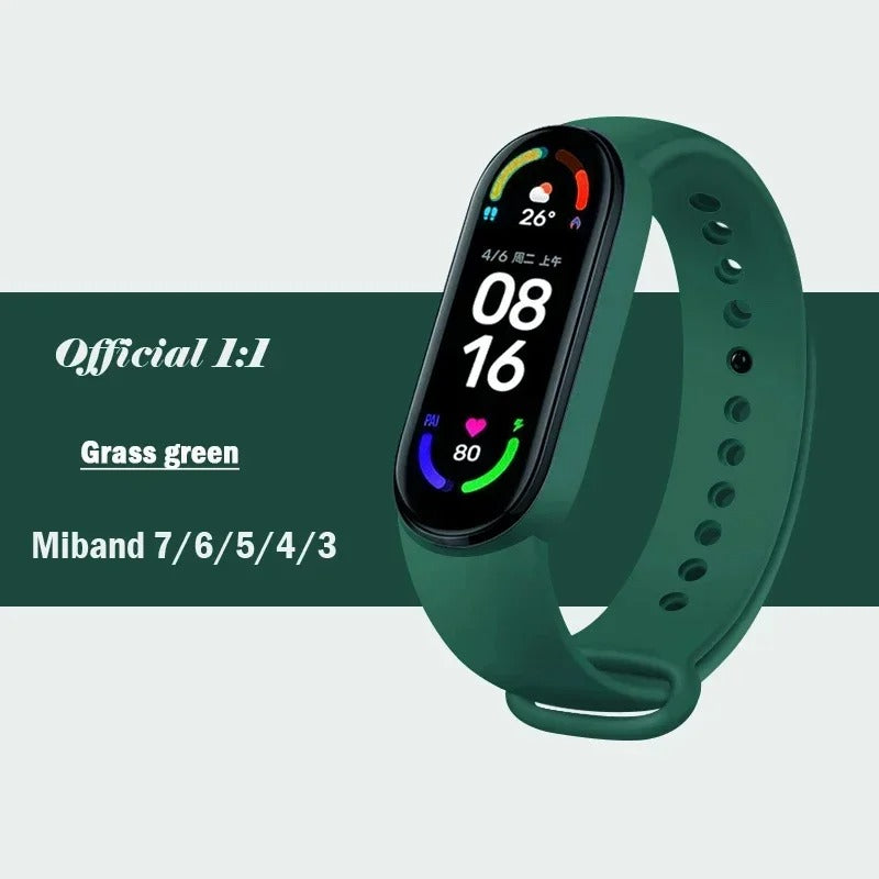 MI Band 6 Strap Strap For Xiaomi Mi Band 3 4 5 6 Bracelet Sport Watch Wristband Miband5 miband6 Correa Mi band 5 6 Band Strap