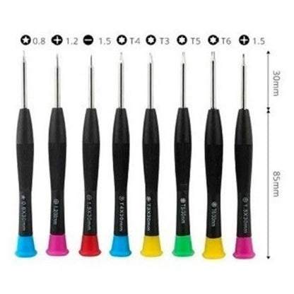 8 in 1 Phone Opening Tool Kit Mobile Phone Repair Screwdriver Set for Smartphones and Electronics