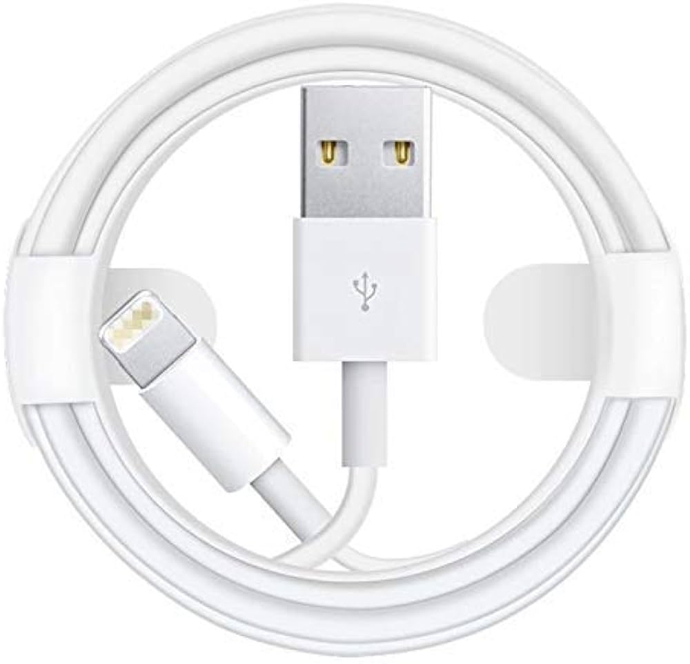 Lightning to USB iPhone Charging Cable 1M Compatible with Apple iPhone Fast Charging Sync Cord