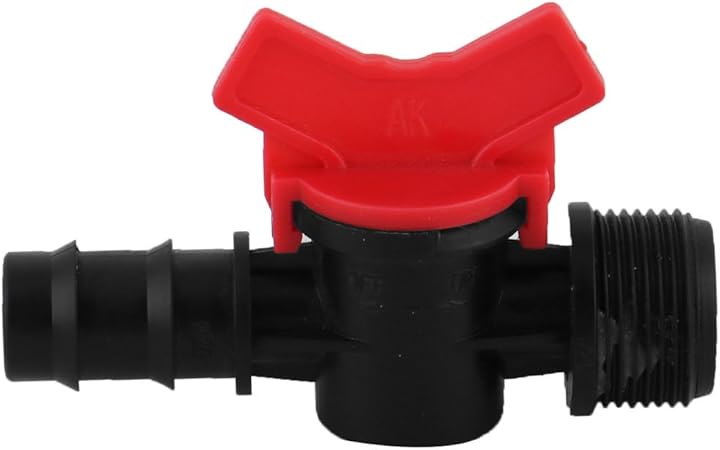1PC Plastic Flexible Sprinkler Hose Water Valve for PE PVC Pipe Gardening Irrigation Switch Fitting
