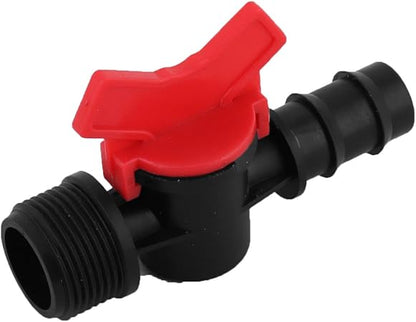 1PC Plastic Flexible Sprinkler Hose Water Valve for PE PVC Pipe Gardening Irrigation Switch Fitting