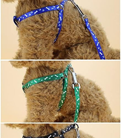 Adjustable Small Dog Cat Harness Leash Vest Puppy Collar for Pets