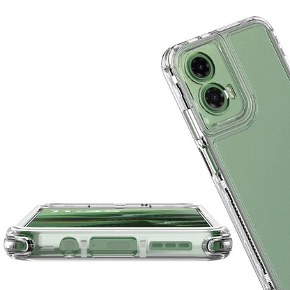Motorola G34 5G / G45 5G Transparent Clear Back Cover Cell Phone Case For Motorola G34 5G / G45 5G Transparent Back Cover