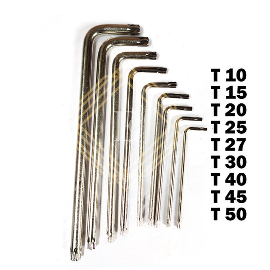 9Pcs Double-End L-Type Allen Hex Key Set – Hexagon Wrench and Screwdriver Tool Kit for Home, Bike, and Mechanical Use

