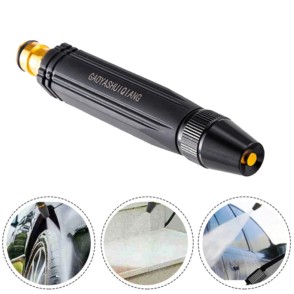 Metal High Pressure Spray Gun – Hose Nozzle for Car Wash, Garden Watering, and Outdoor Cleaning

