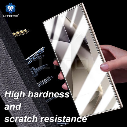 Vivo V27 Uv Tempered Glass Original Lito Vivo V27 Uv Tempered GlassHD+ UV Tempered Glass Screen Protector Full Adhesive UV Curved Screen Protector
