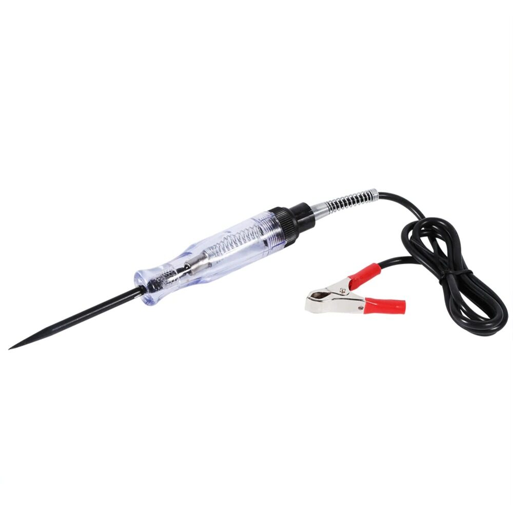 6V 12V 24V DC Voltage Circuit Tester Pen Light with Long Wire for Car Truck Auto Electrical Maintenance