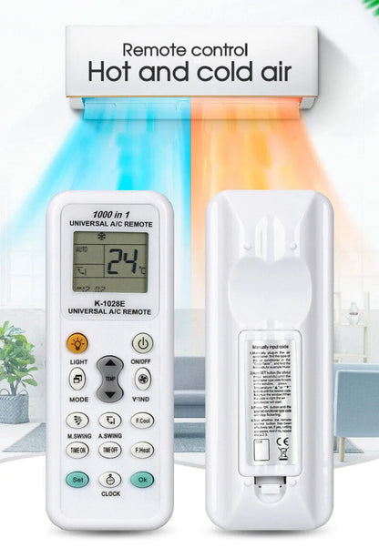 Universal Air Conditioner Remote Controller One-button Setting FOR ALL MAJOR BRANDS
