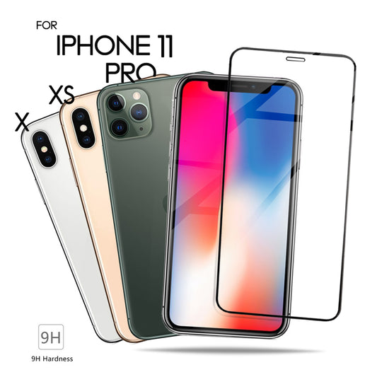 Full Cover Tempered Glass for iPhone 11 Pro / XS / X – Edge-to-Edge Screen Protector