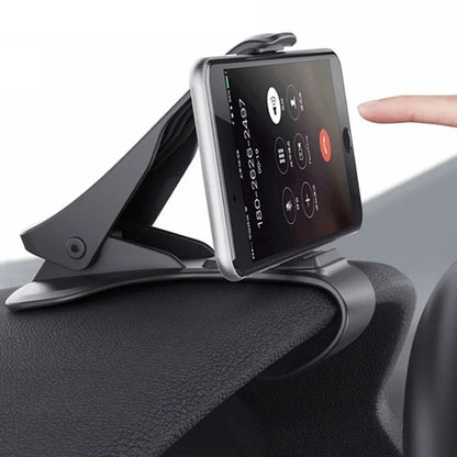 Car Phone Gps Holder Universal Navigation Dashboard In Car Mobile Support Clip Fold Holder Car Phone Kickstand