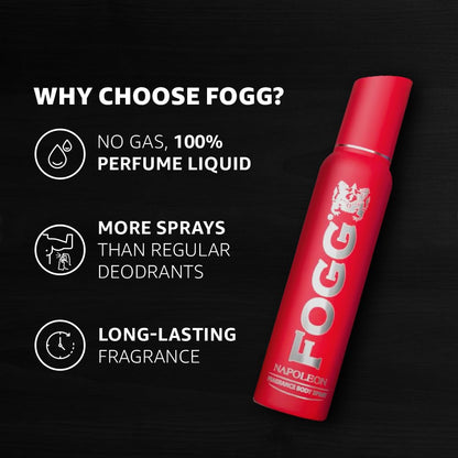 Fogg Body Spray for Men 150ml – Long Lasting Masculine Deodorant Body Spray
