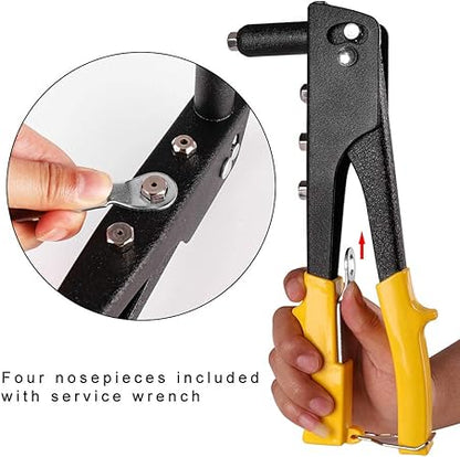 Manual Rivet Gun Tool – Heavy Duty Anti-Rust Riveter for DIY, Automotive & Metal Work