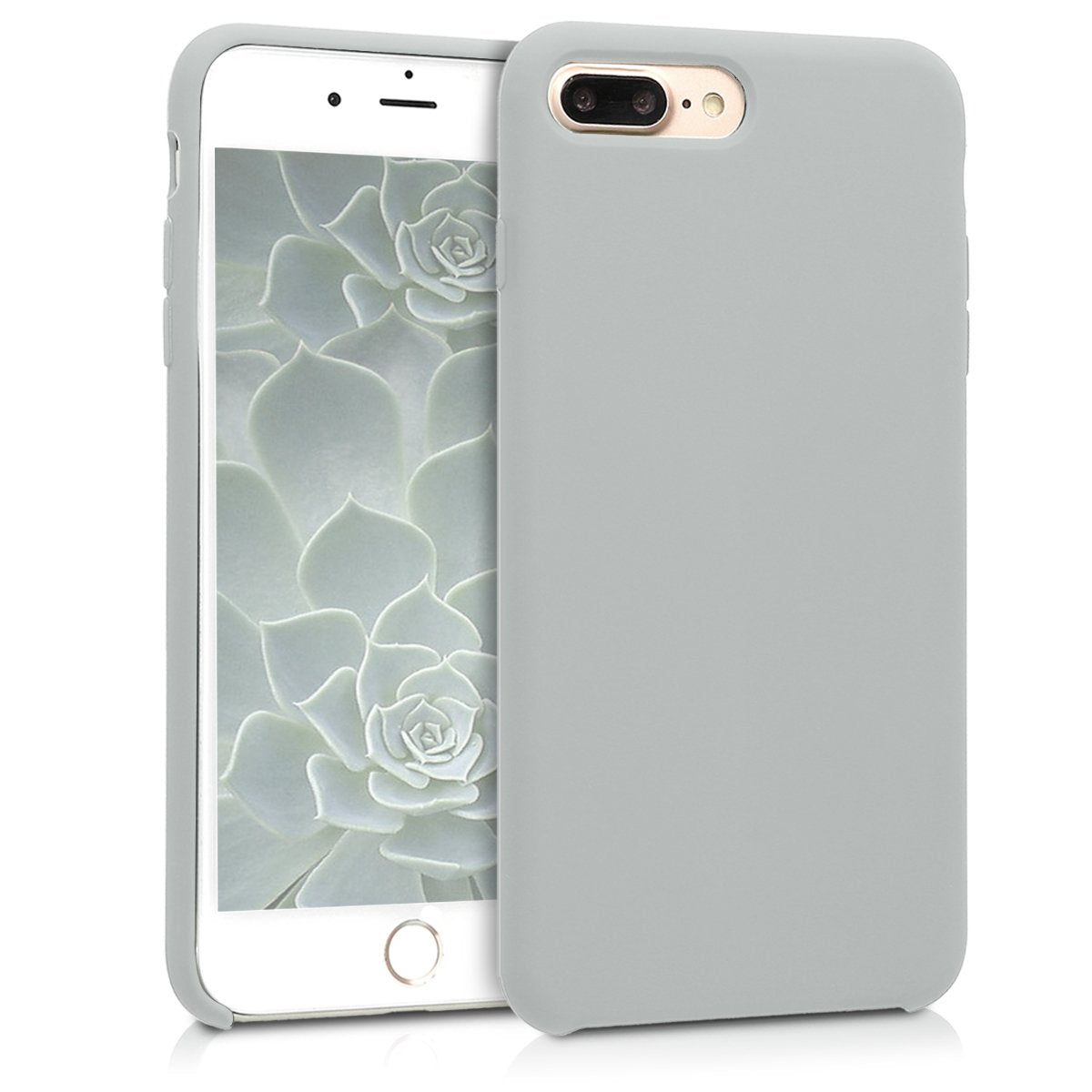 iPhone 7 8 Case Silicone Ultra Slim Shockproof Phone Case with [Soft Microfiber Lining], 4.7 inch