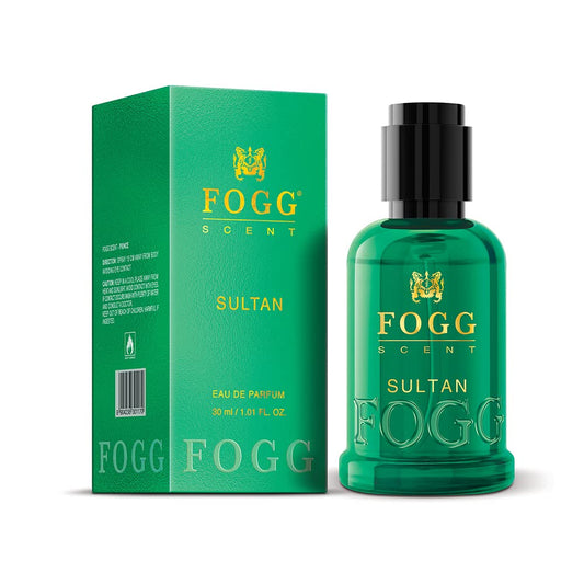 Fogg Sultan Eau de Parfum 30ml for Men – Strong, Masculine Long-Lasting Scent

