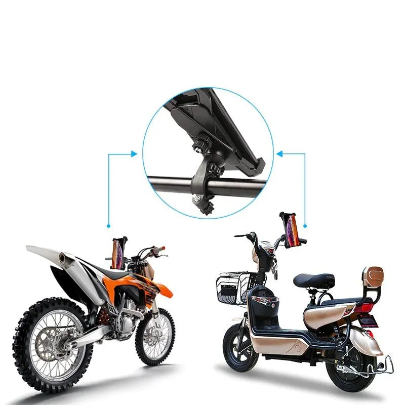 Universal Foot cycle Bike Motorcycle Bicycle Handlebar Phone Holder