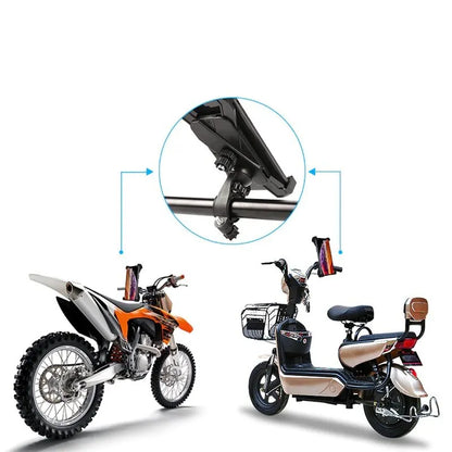 Universal Foot cycle Bike Motorcycle Bicycle Handlebar Phone Holder