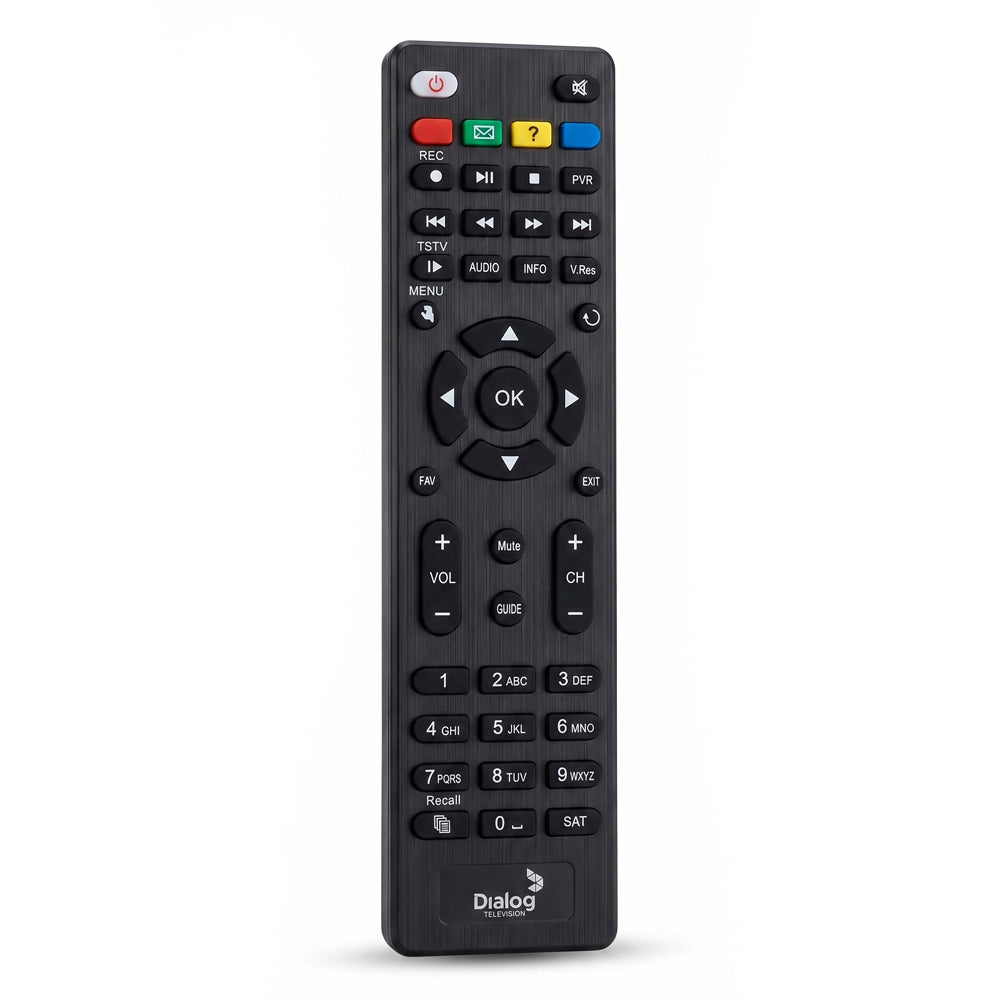 Dialog Tv Remote Replacement Remote Control for Dialog Television (Dialog TV)