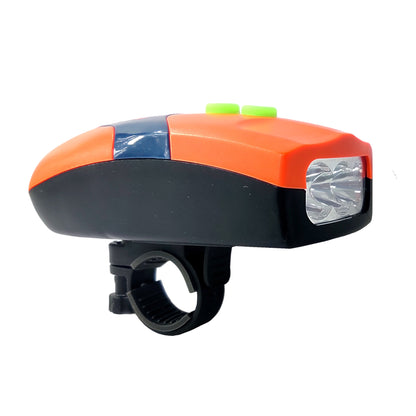 Rechargeable Bicycle Headlight with Horn | LED Front Light for Cycling Safety