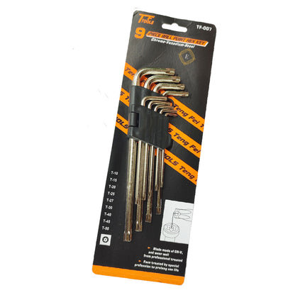 9Pcs Double-End L-Type Hex Key Set – Allen Wrench Hexagon Screwdriver Spanner Tool Kit