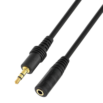 3.5mm Audio Extension Cable – 1m Male to Female Aux Cable for Headphones, Speakers & Car Audio