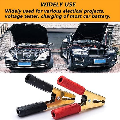 Heavy Duty Car Battery Clamps – 300A/150A Earth Clamp Charging Clips for Welding & Automotive Use