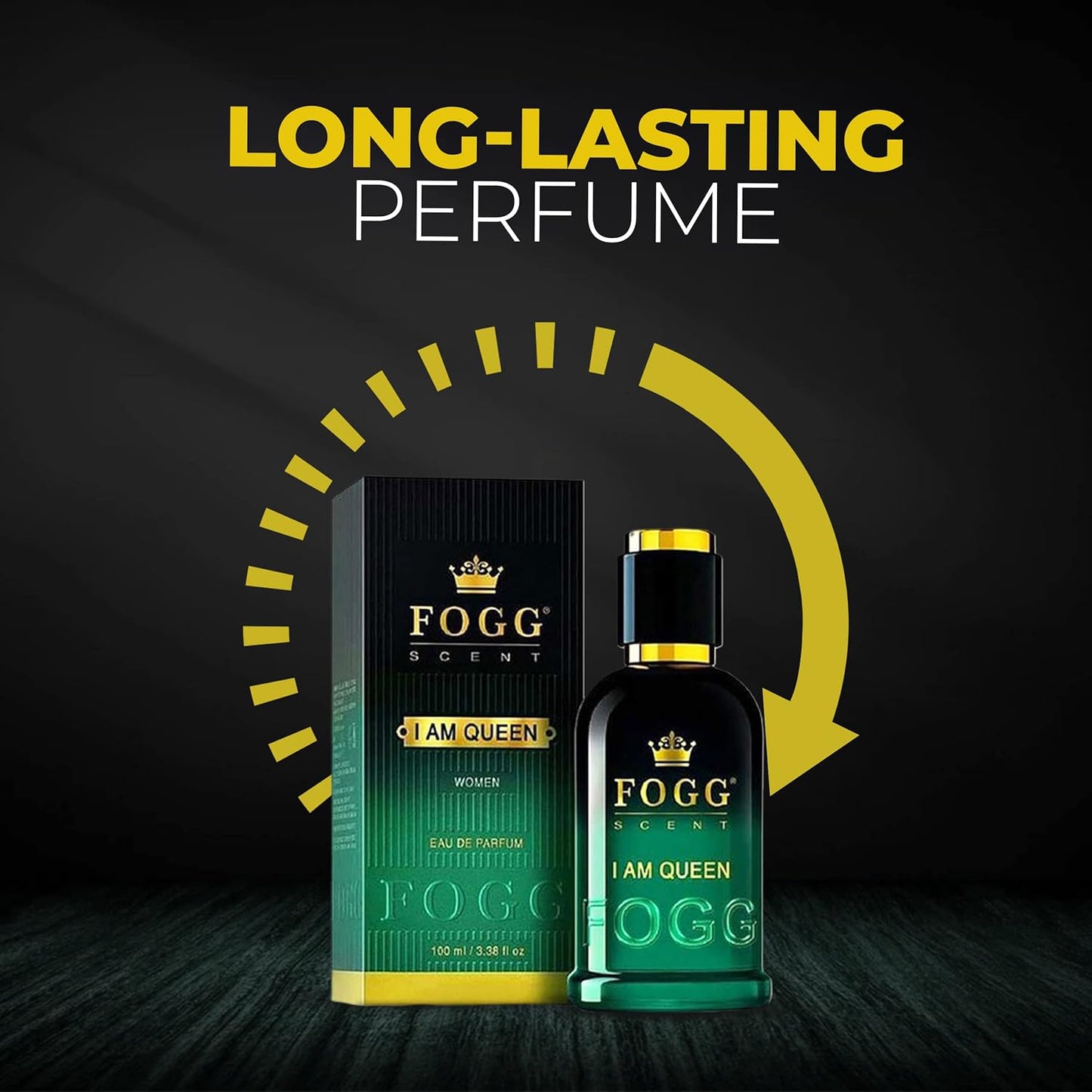 Fogg I Am Queen Scent For Women – Long-Lasting Eau de Parfum 100ml
