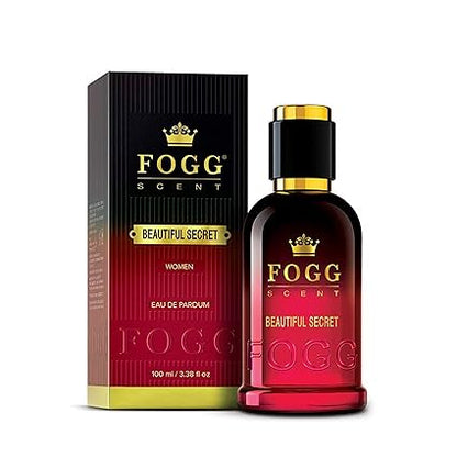 FOGG Eau De Parfum 100ml – Intensio, Impressio, Xtremo, Xpressio, Beautiful Secret | Long-Lasting Fragrance for Men & Women