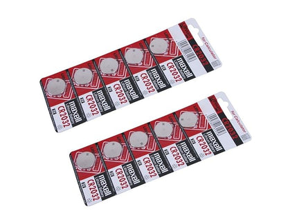 Maxell CR2032 3V Lithium Coin Battery – Long-Lasting Power for CMOS, Watches & Electronics