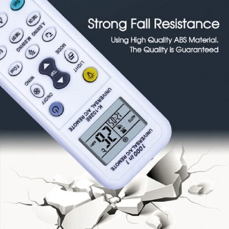Universal Air Conditioner Remote Controller One-button Setting FOR ALL MAJOR BRANDS