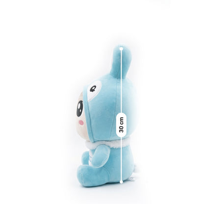 Kawaii Bunny Hoodie Plush Doll Cute Rabbit Onesie Baby Stuffed Animal Pastel Blue & Mint Green Soft Toy Doll for Kids Girls and Collectors Soft Toy
