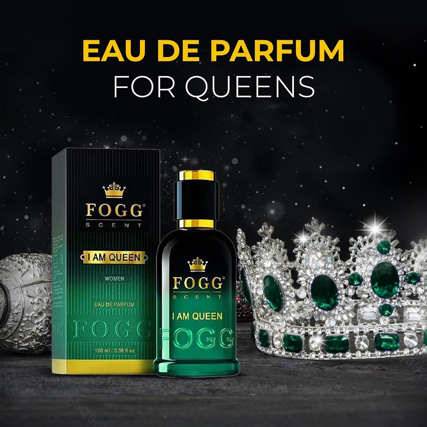 Fogg I Am Queen Scent For Women – Long-Lasting Eau de Parfum 100ml