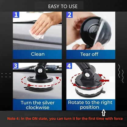 Multifunctional 360 Rotate Car Phone Holder Moblie Windshield Mount Stand For iPhone Samsung Xiaomi Hand Free Driving Car Phone Holder