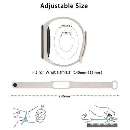 MI Band 6 Strap Strap For Xiaomi Mi Band 3 4 5 6 Bracelet Sport Watch Wristband Miband5 miband6 Correa Mi band 5 6 Band Strap