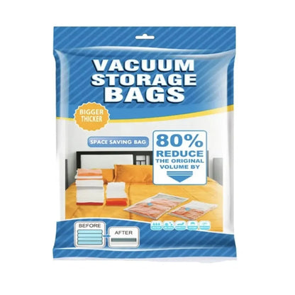 5Pcs Combo Vacuum Storage Bags with Pump for Clothes Comforters Home Packing Organizer Tracel friendly vacume bag