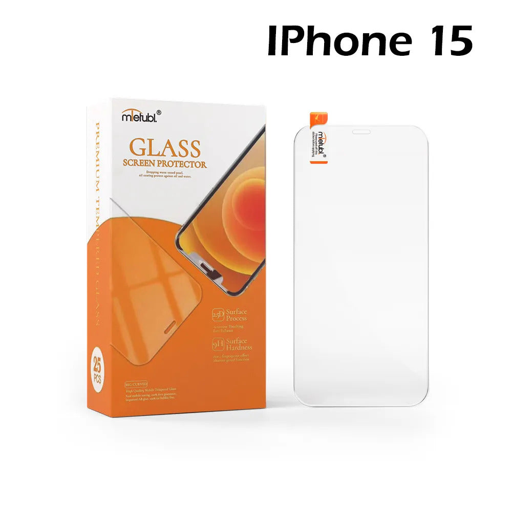 MTB 0.4MM HD Tempered Glass For Iphone 11 Pro 13 Pro 14 Pro Max 15 Plus Pro Max Shatterproof Protective Screen Cover without Black Line