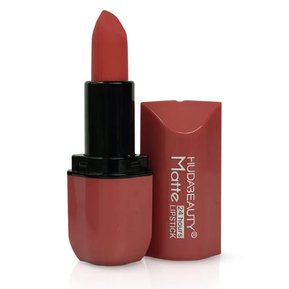 Matte Lipstick Hudabeauty Long Lasting & Comfortable lip Shades 24 Hours Time