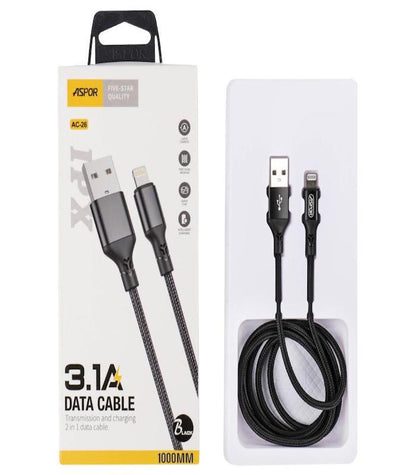 Fast Charging Data Cable Aspor Aspor AC-27  AC-26