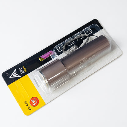 AIKO Super AS-679 5W Rechargeable LED Pocket Torch 1200mAh Mini Flashlight with Type-C Charging