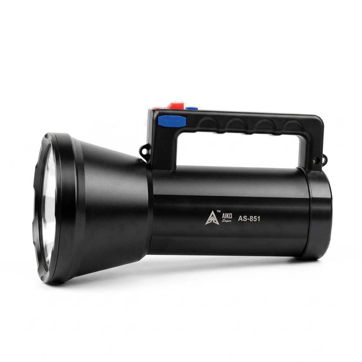 20W AIKO Super AS-851  Heavy-Duty 7200mAh Rechargeable LED Searchlight Flashlight Torch